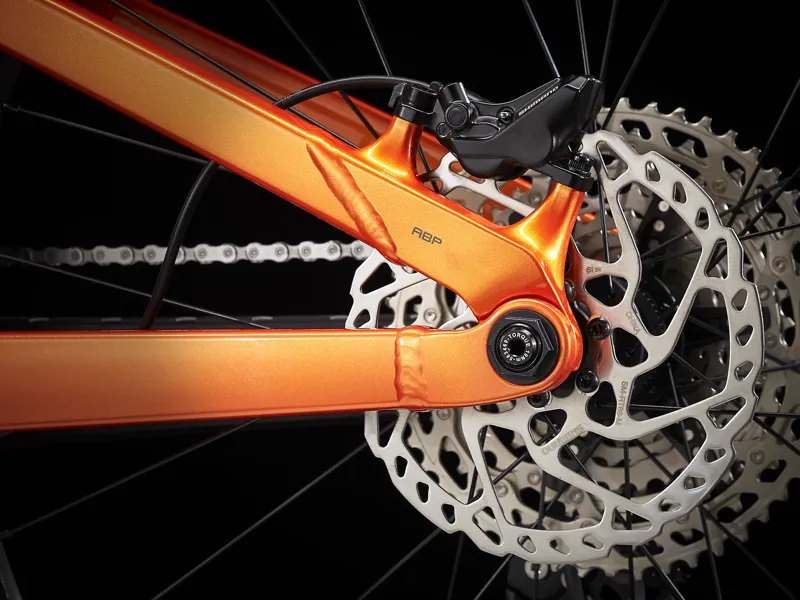 TREK Slash 7 Full Suspension Mountain Bike in Factory Orange-7